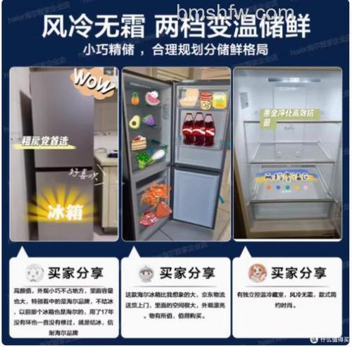 海尔无霜两门冰箱怎样?特点及优势介绍【详解】