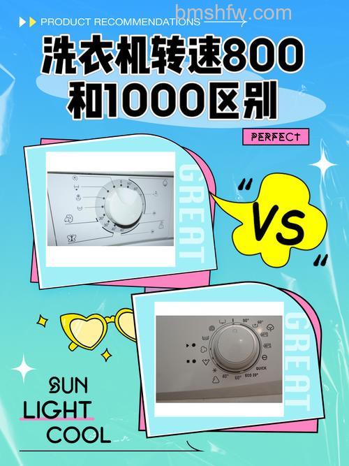 洗衣机转速1000和1200比较:洗涤力、噪音与能耗全面对比