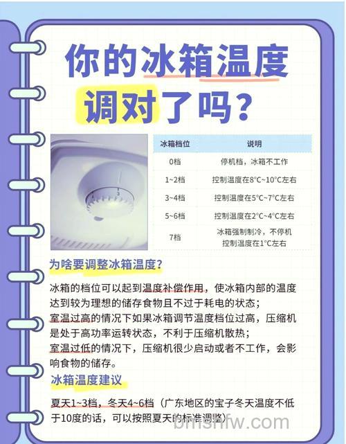 冰箱标准温度是多少?详解最佳温度范围与调节方法