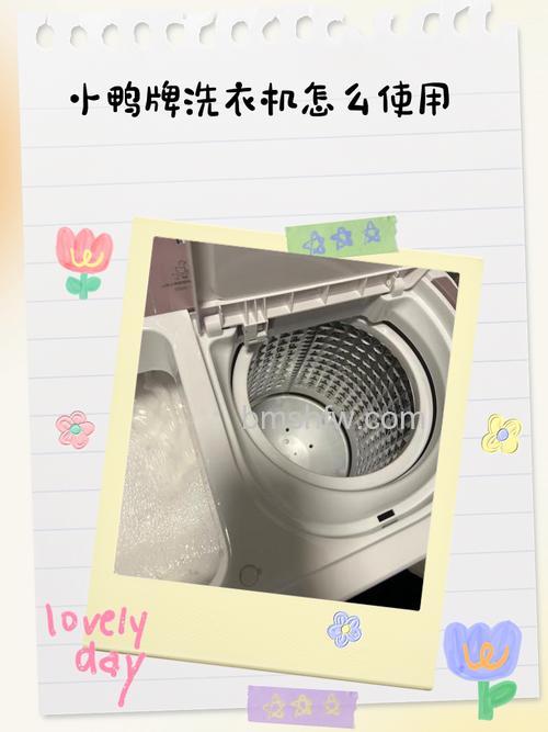 小鸭洗衣机怎么用：详细步骤与操作指南