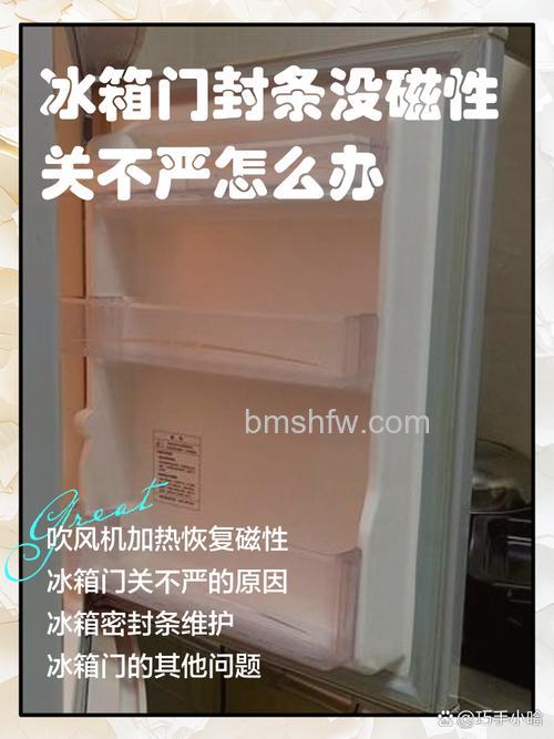 冰箱的冷藏室门好像没有磁性一样怎么回事【详解】