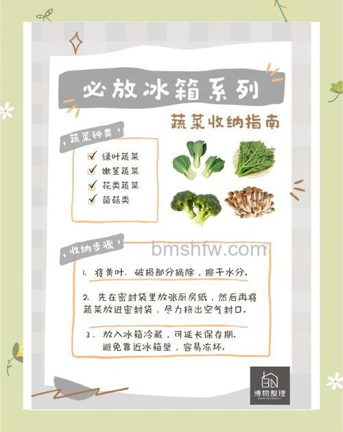 冰箱里的蔬菜是如何保持新鲜?蔬菜在冰箱里的新鲜度保存方法【详解】