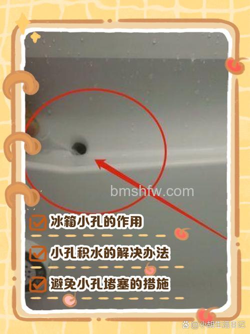 冰箱小孔里的水流到哪里去了?详解原因与处理方法
