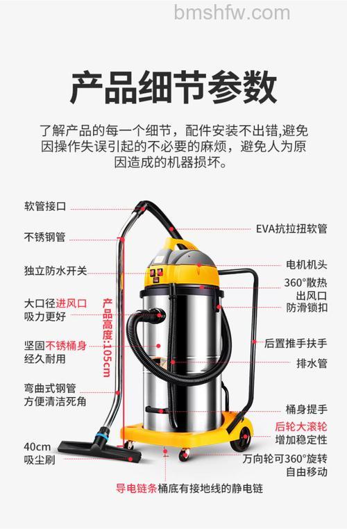 全自动吸尘器组成部分有哪些?全自动吸尘器组成部分介绍【详解】