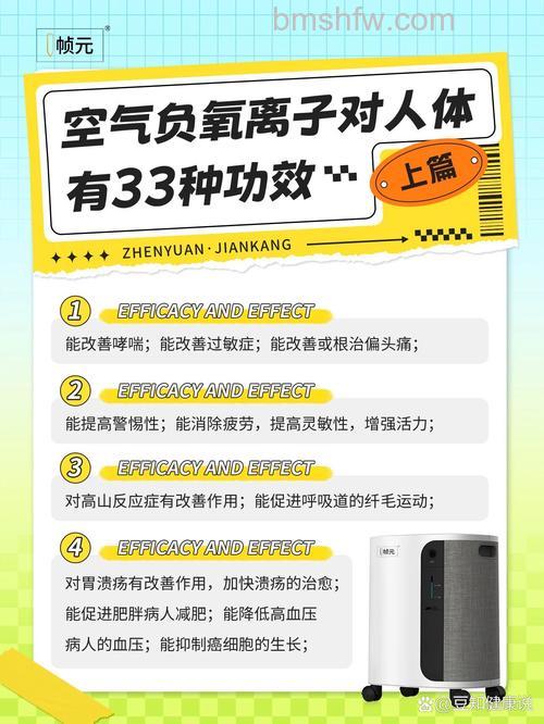 空气负离子有什么作用?六大功效详解