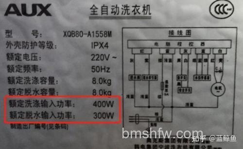 宿舍用洗衣机功率是多少瓦?电源选择与功率介绍【详解】