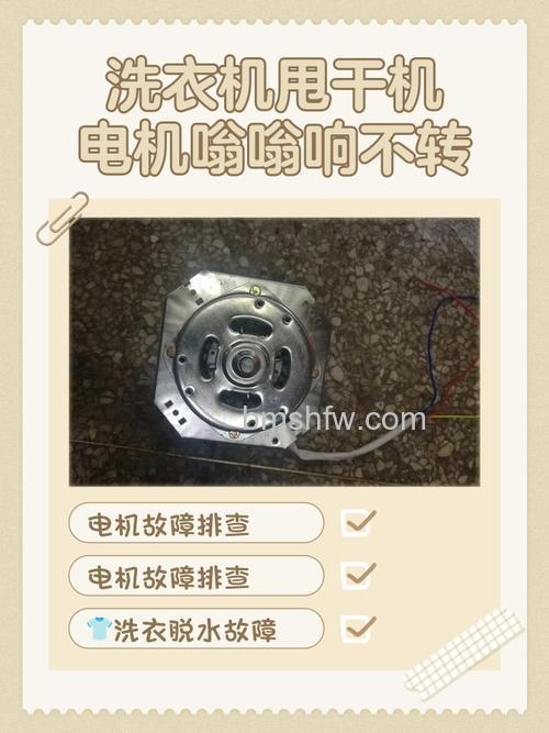 洗衣机甩干机吱吱响怎么回事?原因及解决方法详解