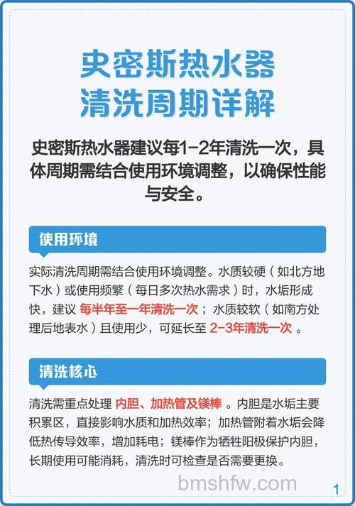 热水器清洗周期多久清一次合适？周期介绍及注意事项【详解】