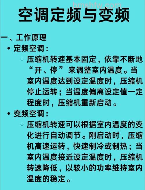 变频与定频空调有什么区别?区别介绍【详解】