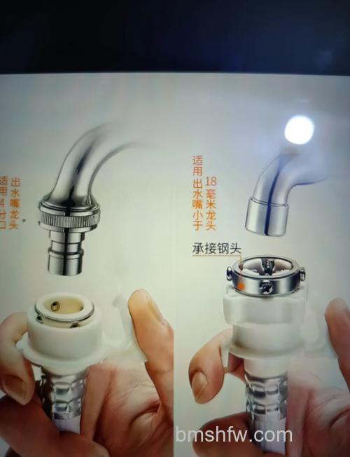 洗衣机进水管接头类型详解与使用指南