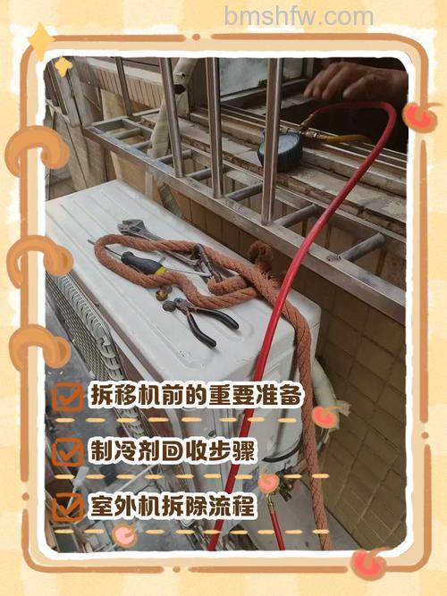 空调移机全攻略:收费、步骤与收氟方法详解