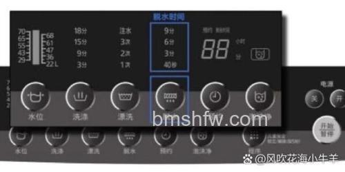 洗衣机脱水时提示灯全亮怎么办?原因与解决方法