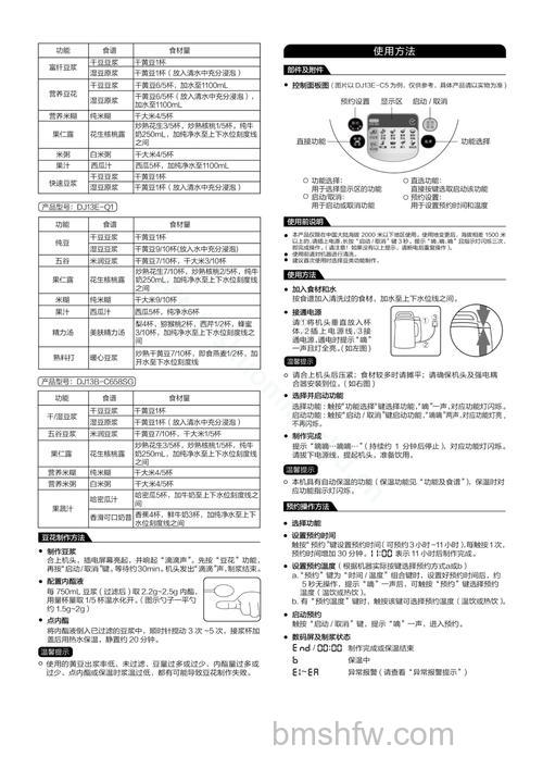 家用豆浆机如何使用？豆浆机使用方法介绍【详解】