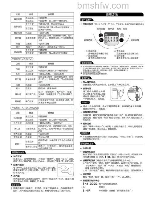 豆浆机怎么用?详细使用方法及注意事项介绍