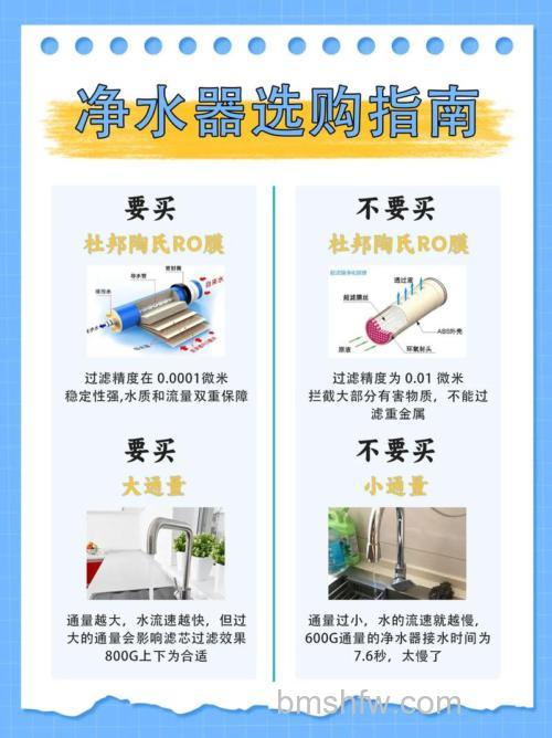 道尔顿净水器怎么选购?选购指南及价格参考