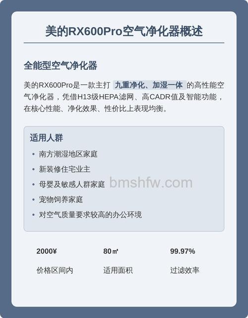 美的净化器怎么样?特点与优势详细介绍