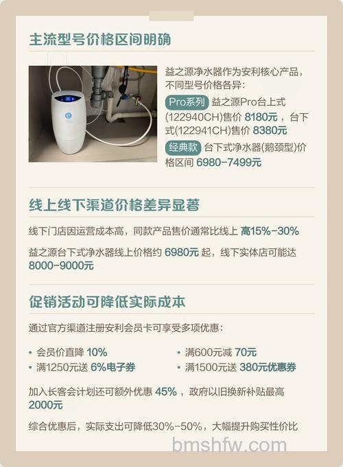安利净水器怎么样?多少钱一台?详细介绍