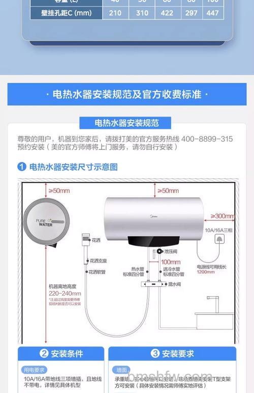 电热水器进水口和出水口间距的重要性及设置方法
