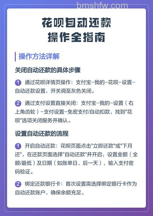 支付宝花呗到期日前如何自动还款【详解】
