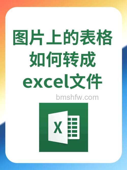 Excel制表后如何转换成图片