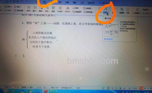 WPS文字中快速输入大括号与小括号的方法