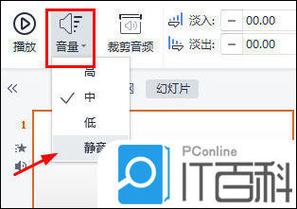 WPS演示中如何撤销或静音背景音乐