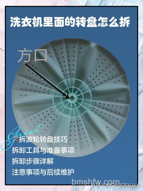 洗衣机转盘怎么拆解:详细步骤与注意事项