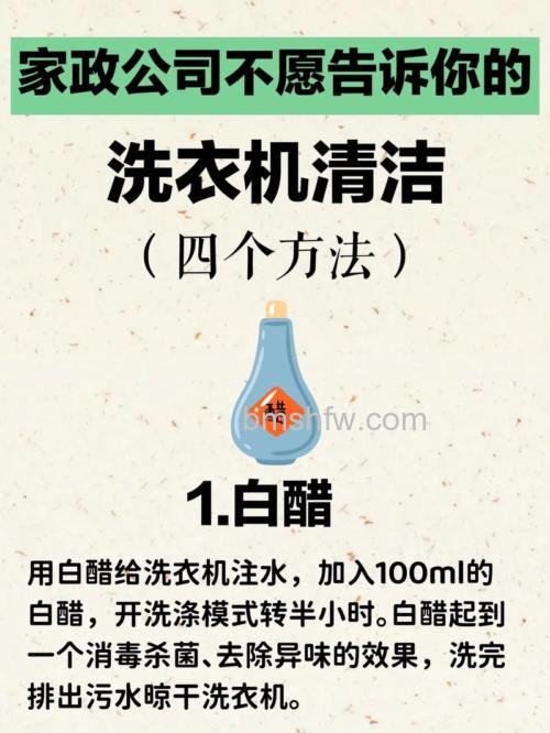 全自动洗衣机进水水垢怎么清除?六大实用妙招详解