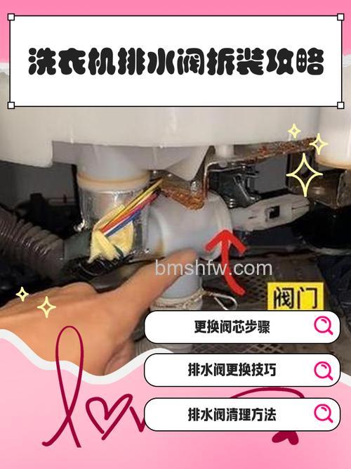 洗衣机清洗排水阀不开机了怎么回事?解决方法详解