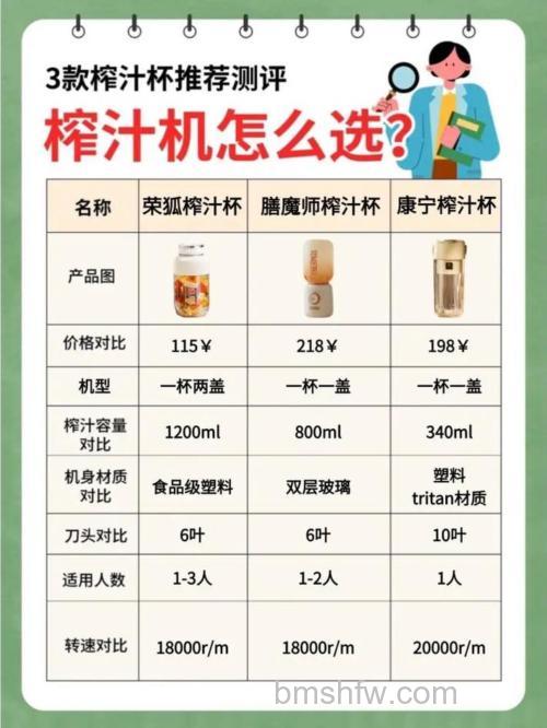 多功能料理榨汁机如何选购?选购要点详解