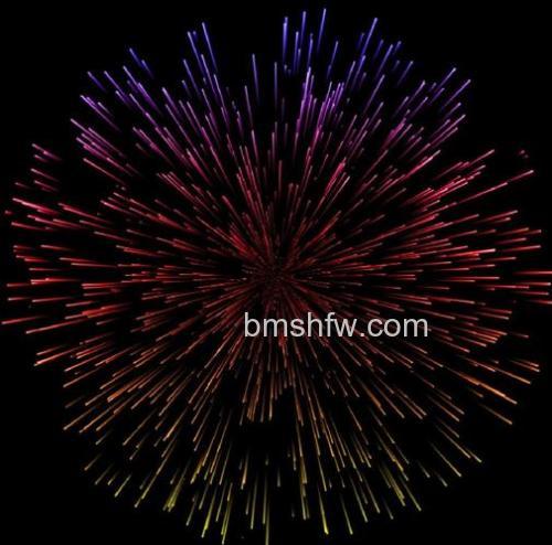 PS怎么将一个烟花素材图扣到另一张图片上【详解】