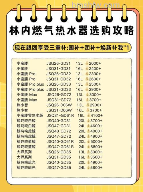 林内热水器如何选购?全攻略与选购技巧详解
