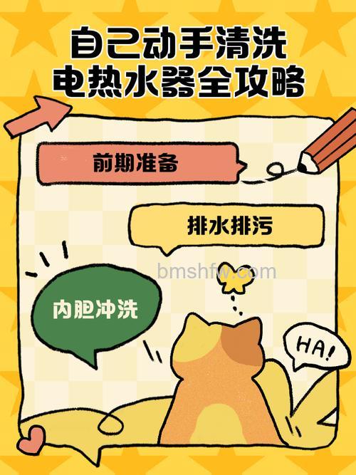电热水器在家清洗方法及注意事项