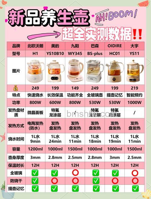 养生壶哪种好？养生壶价格与选购攻略详解