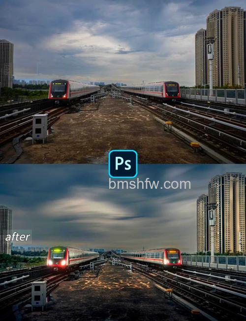 怎么运用Photoshop制作云雾飘飘的动画
