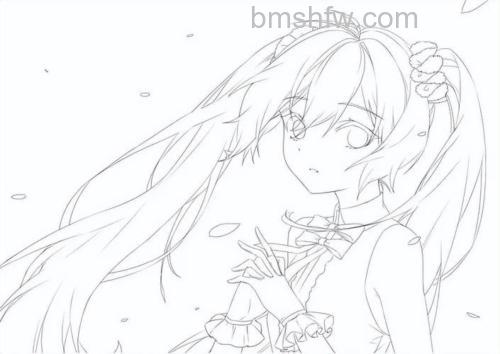 怎么利用photoshop给漫画线稿上色 利用photoshop给漫画线稿上色的步骤【详解】