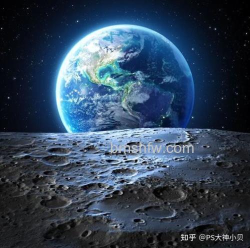 Photoshop怎么制作超炫的科幻风格太空场景效果图