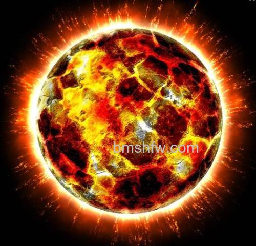 怎么用PS制作一个红色星球爆炸的逼真效果图