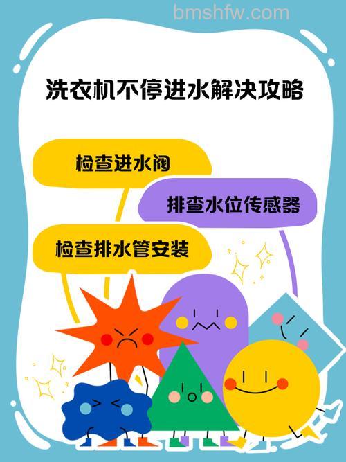洗衣机不停的进水怎么回事?解决方法与故障检修流程
