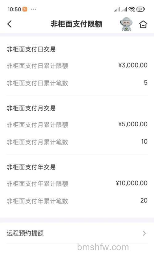 支付宝广州农村商业银行信用卡快捷支付限额是多少