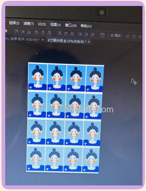 用Word排版一寸照片并使用6寸照片纸打印的方法