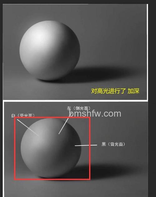 PS利用减淡和加深工具制作立体图像