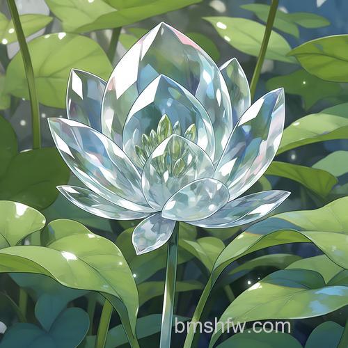 ps制作漂亮的水晶花效果