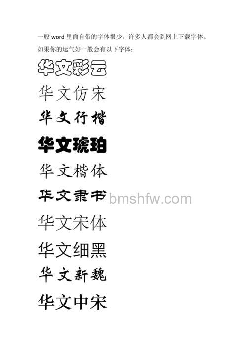 WORD文档一般用什么字体?设置方法介绍