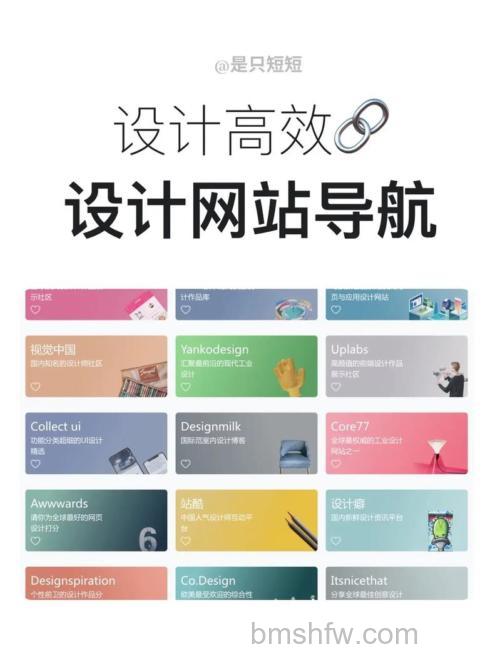PS如何制作简洁漂亮的网站快速导航工具
