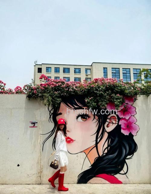 PS如何制作出涂鸦在墙上的照片效果