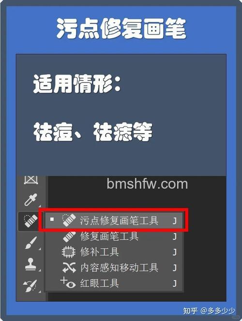 ps怎么使用修复画笔工具