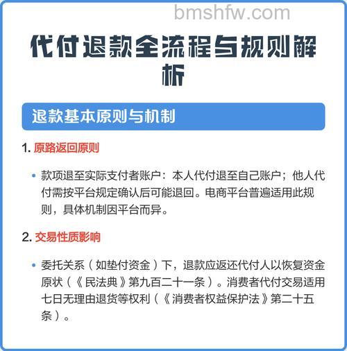 支付宝代付以后产生交易退款怎么办