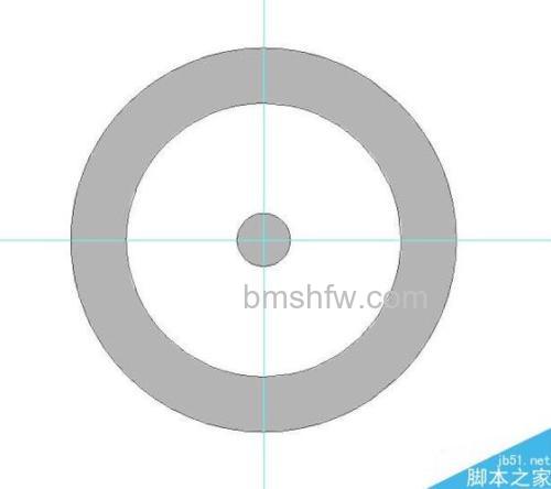 PS布尔运算简单绘制一个车轮子