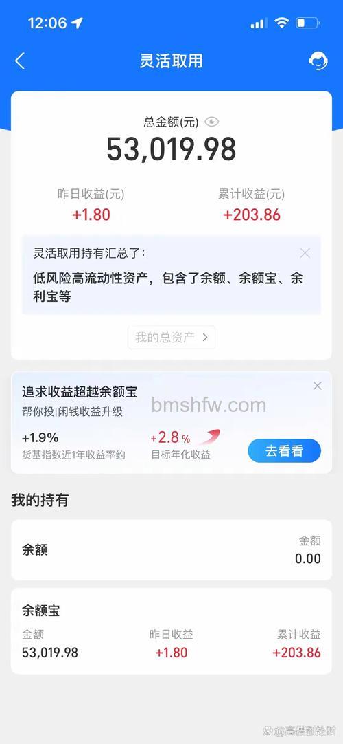 支付宝余额宝上显示的历史累计收益是什么意思